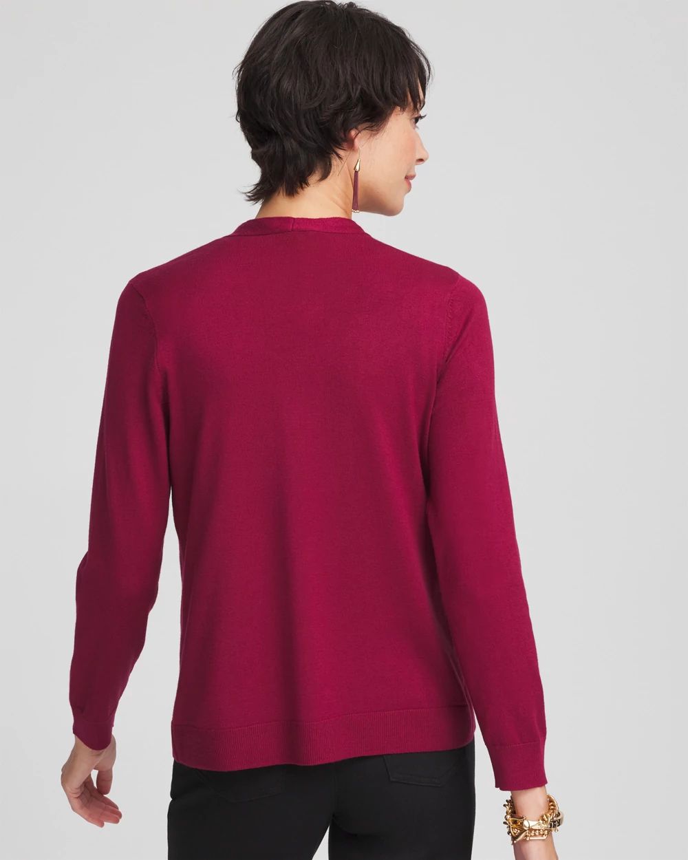Embellished Long-sleeve Cardigan | Chico's